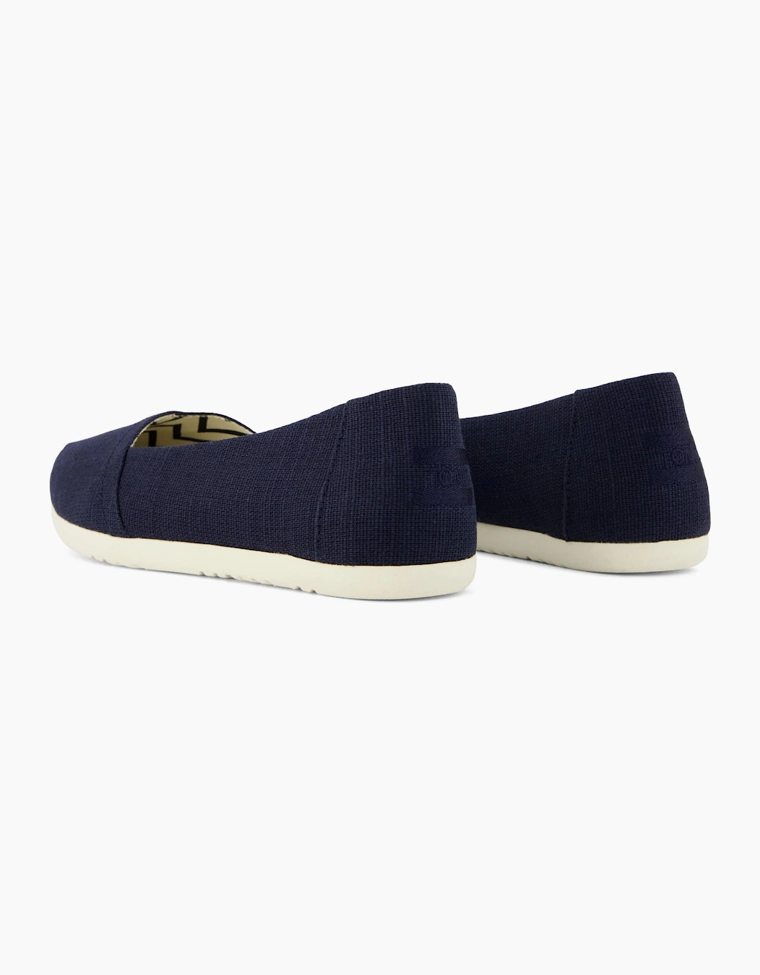 TOMS ALPARGATA BALLET Womens Ballerina Shoes Navy