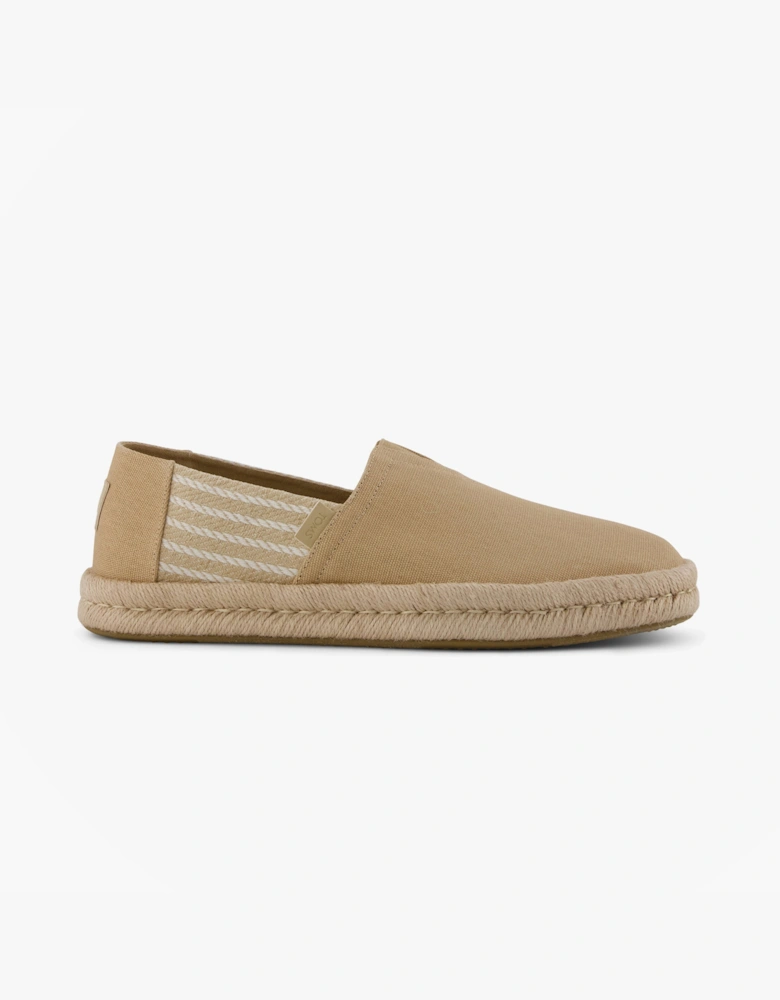 TOMS ALPARGATA ROPE 2.0 Mens Espadrille Shoes Beige