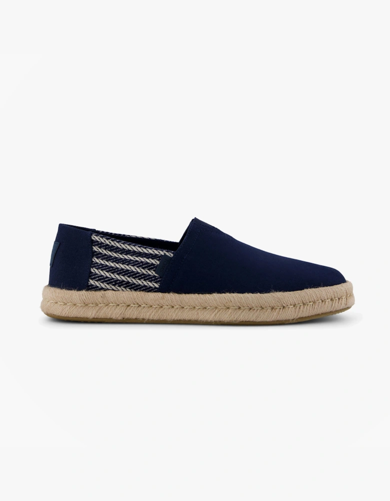 TOMS ALPARGATA ROPE 2.0 Mens Espadrille Shoes Navy