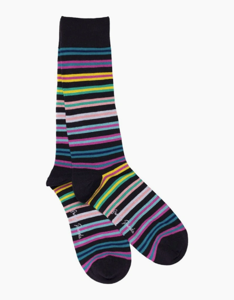 Patterned Bamboo Socks M