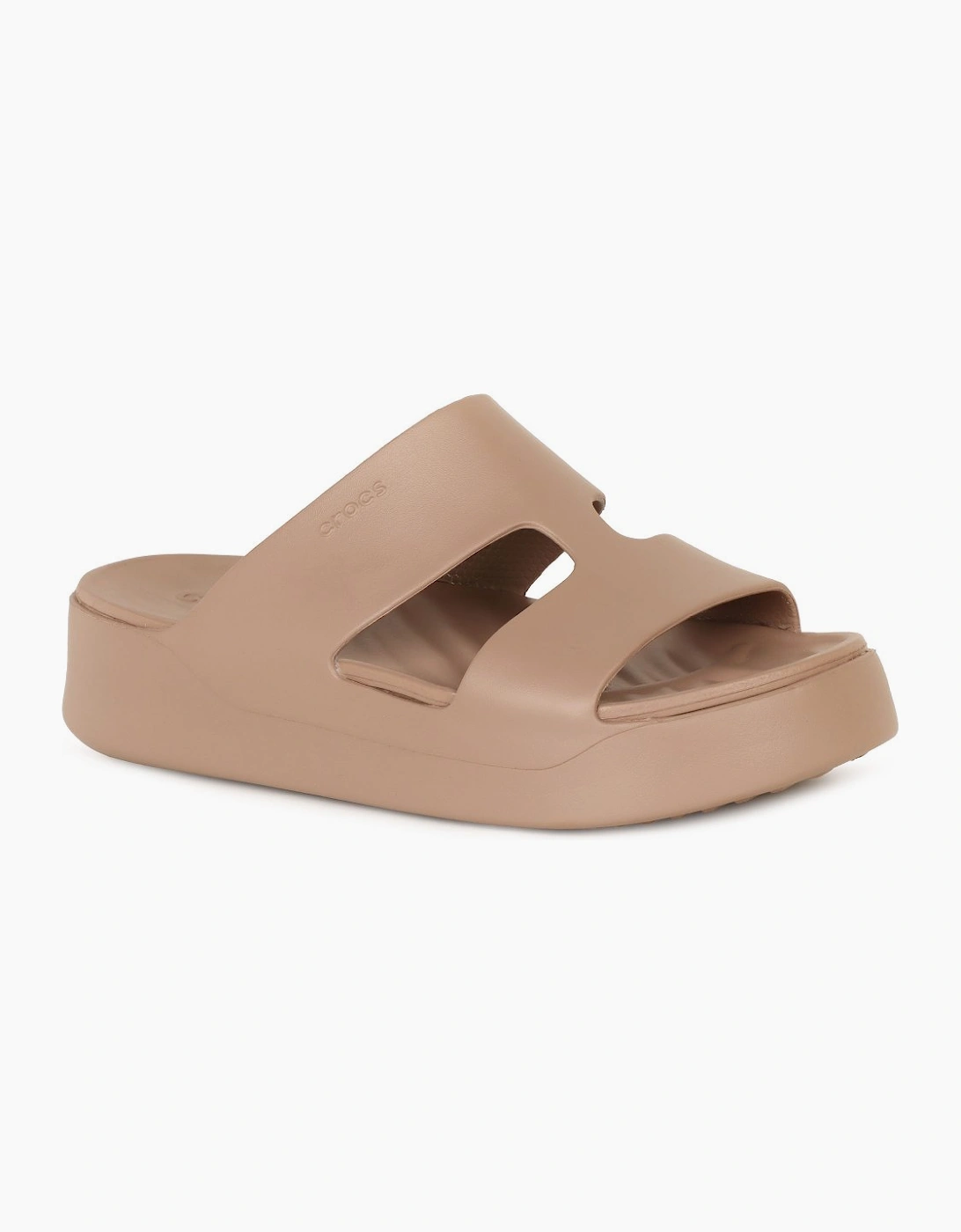 Crocs Women's Getaway Platform H-Strap Womens Sandals - Brown - Size: 5