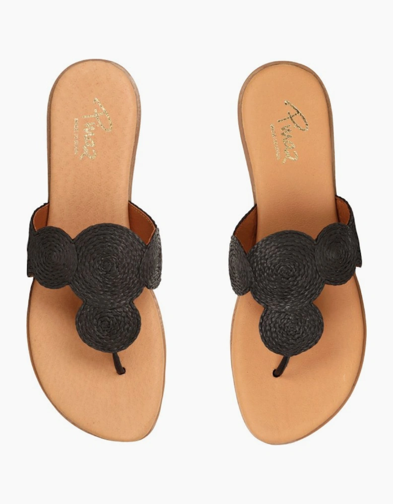 Swirl Womens Toe Post Sandals