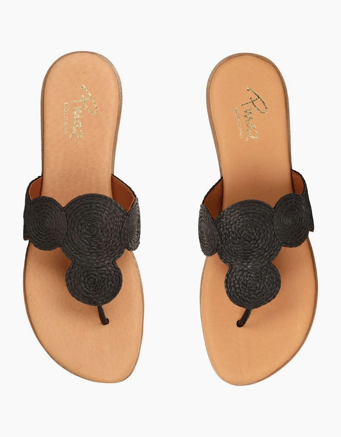 Swirl Womens Toe Post Sandals