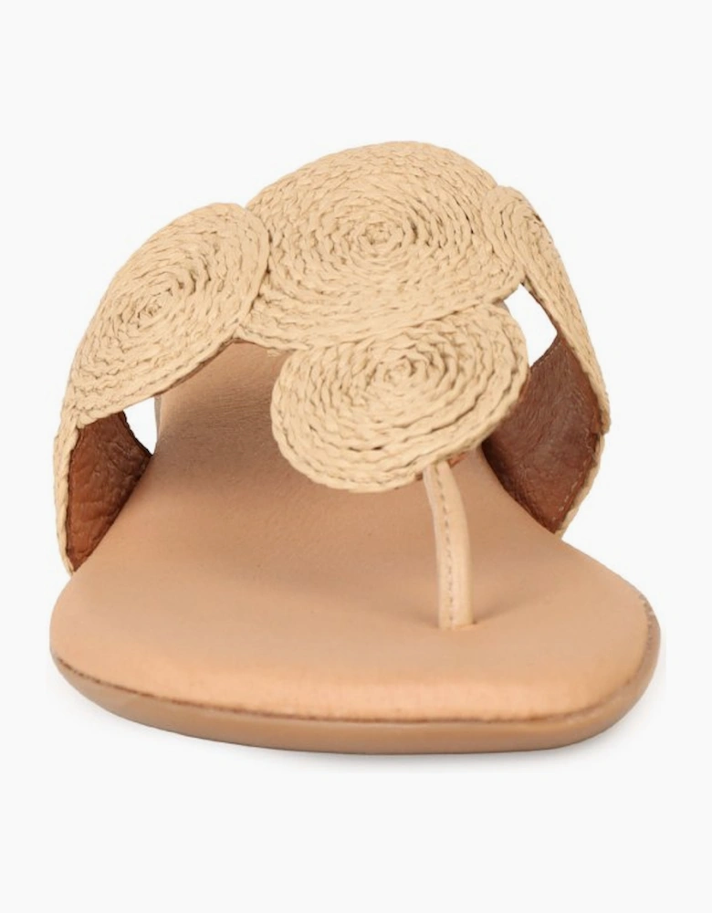 Swirl Womens Toe Post Sandals
