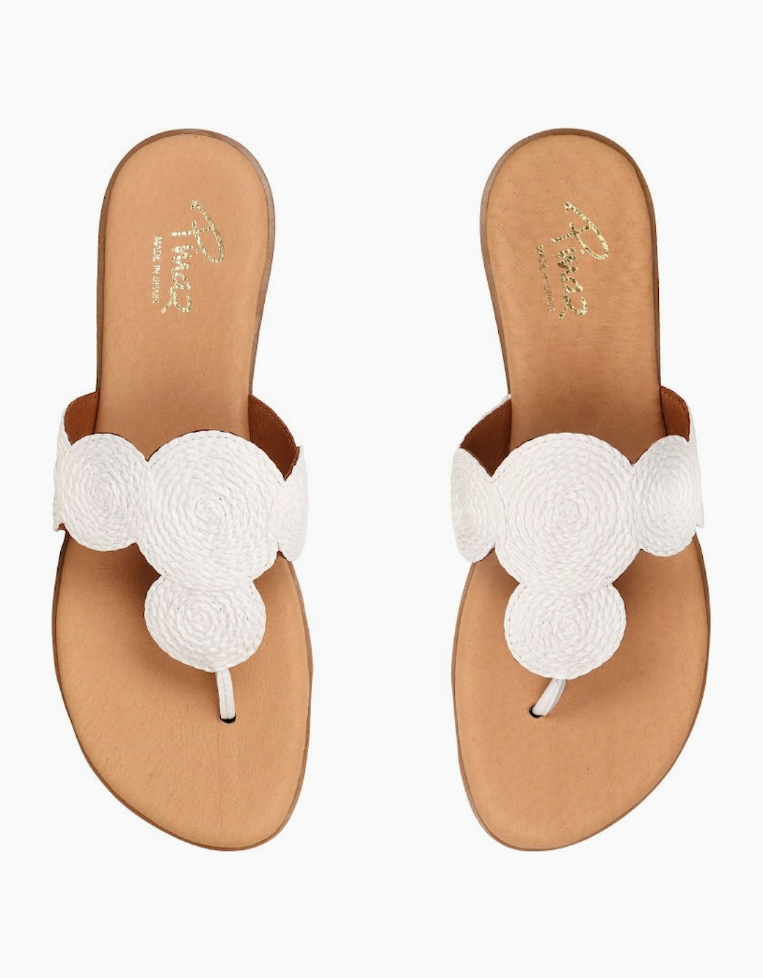 Swirl Womens Toe Post Sandals