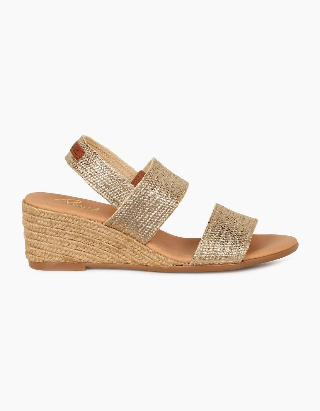 Band Womens Wedge Heel Sandals