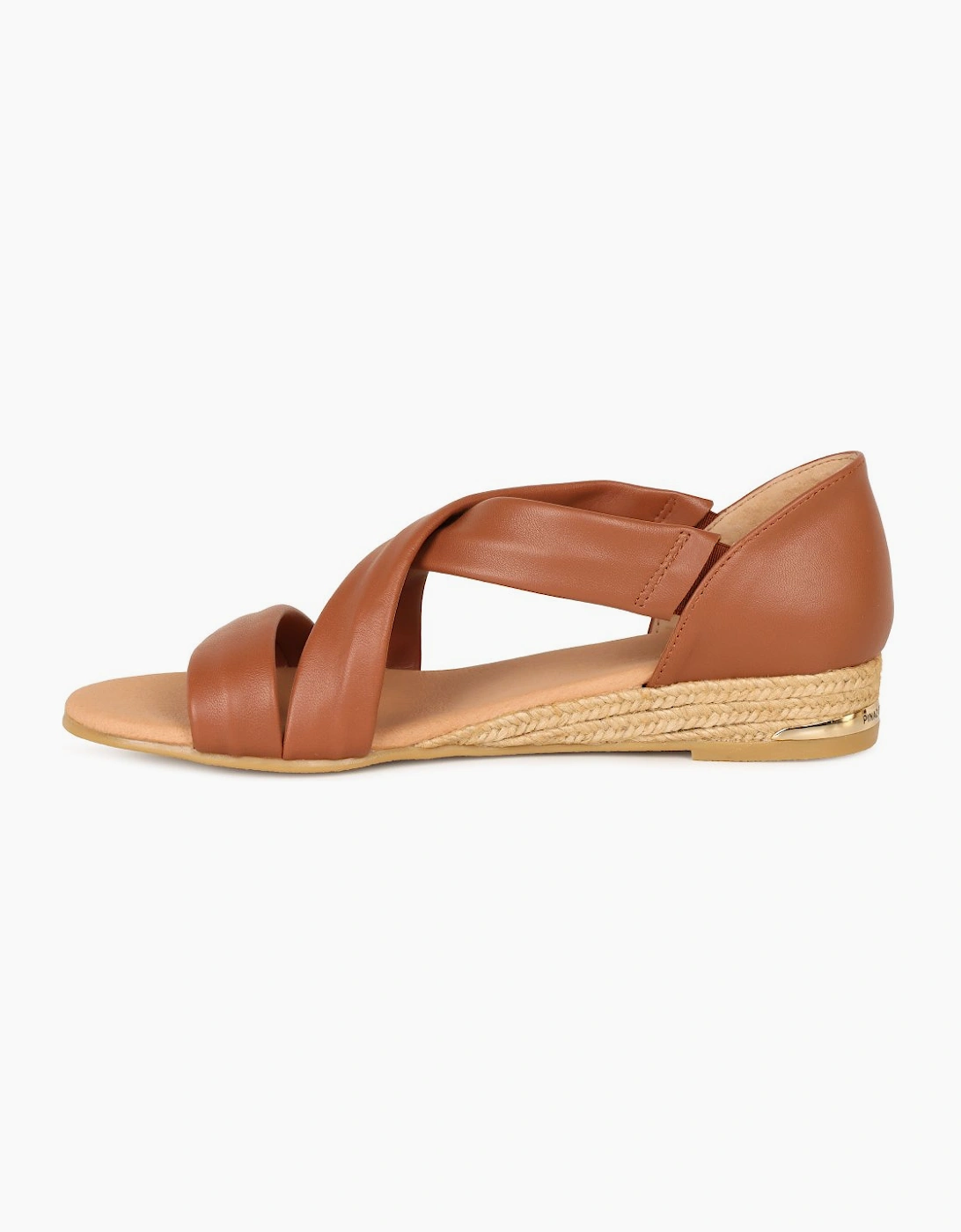 Zara Low Wedge Sandals