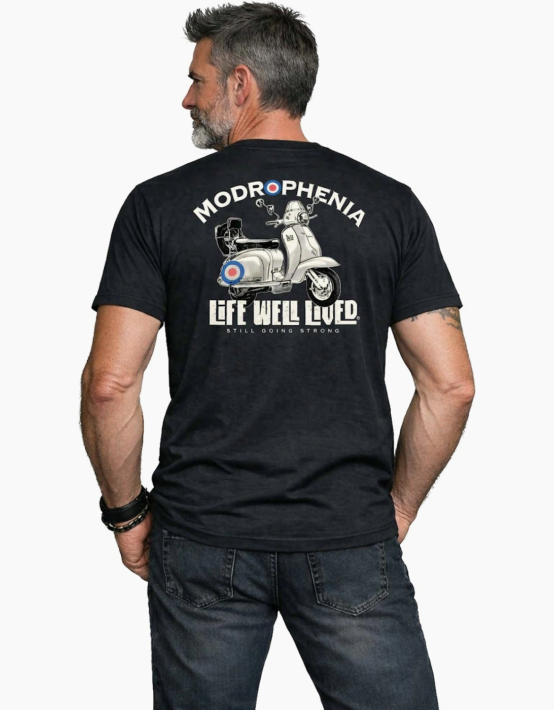 Life Well Lived Mens Modrophenia Short Sleeve T-Shirt, 2 of 1