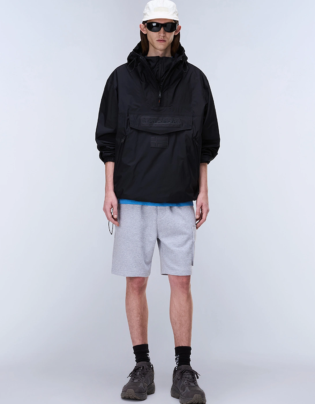 Napapijri Box Logo Cargo Bermuda Shorts