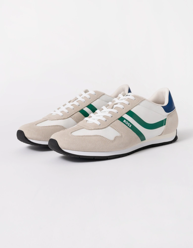 BOSS Orange Levon Runn Nymi Mens Trainers - Open White 123
