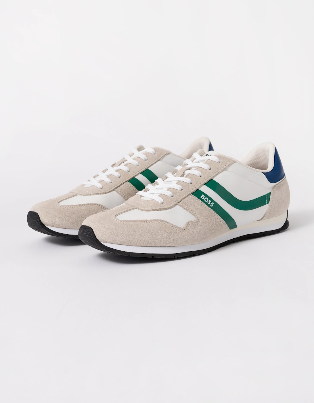 BOSS Orange Levon Runn Nymi Mens Trainers - Open White 123