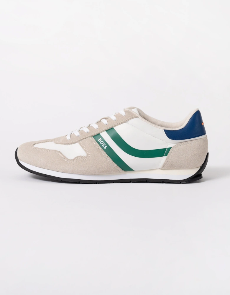 BOSS Orange Levon Runn Nymi Mens Trainers - Open White 123