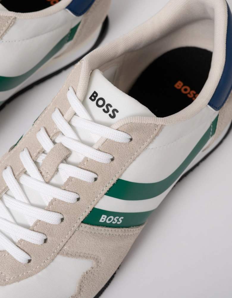 BOSS Orange Levon Runn Nymi Mens Trainers - Open White 123