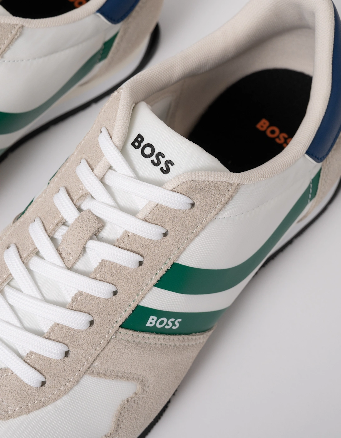 BOSS Orange Levon Runn Nymi Mens Trainers - Open White 123