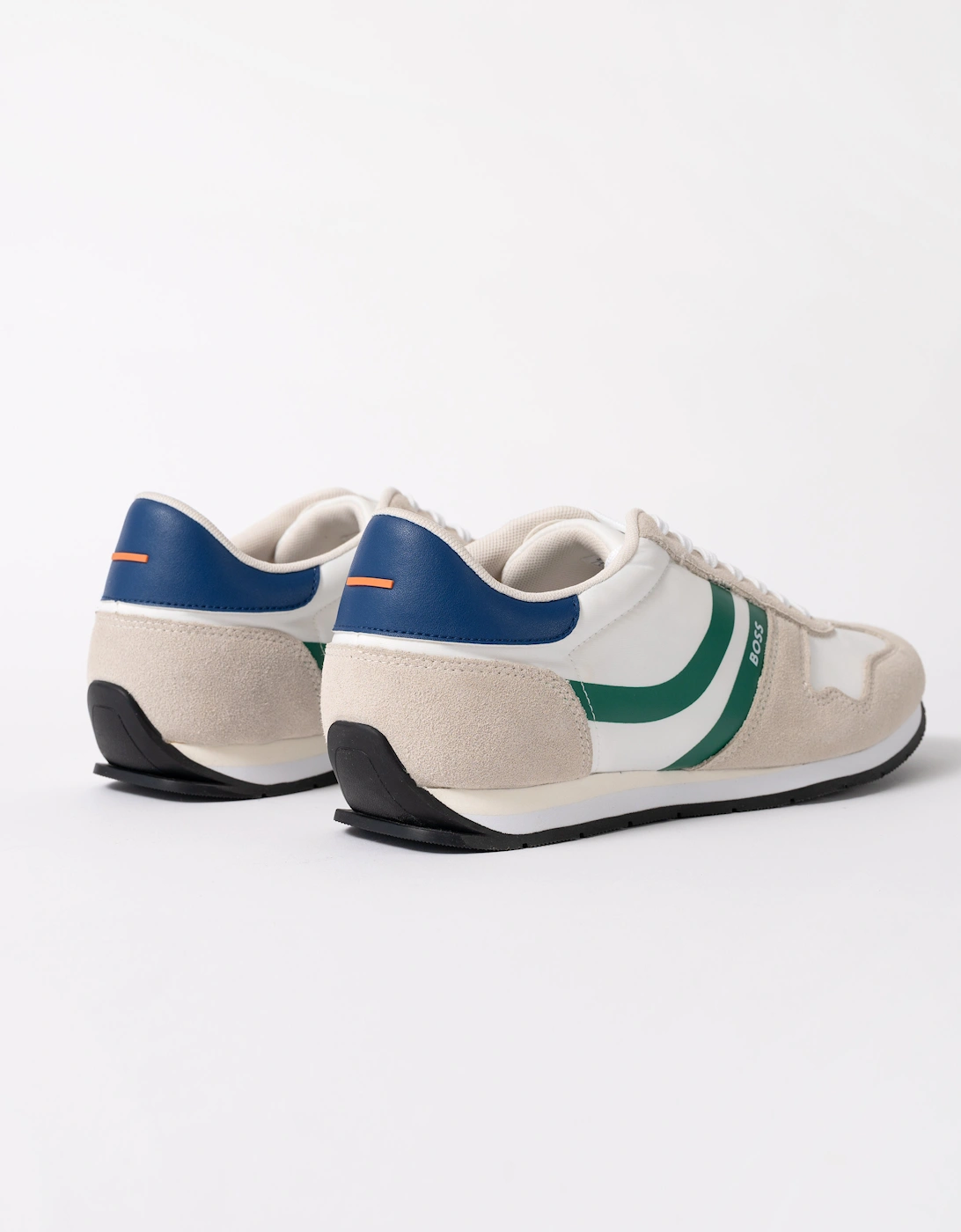 BOSS Orange Levon Runn Nymi Mens Trainers - Open White 123