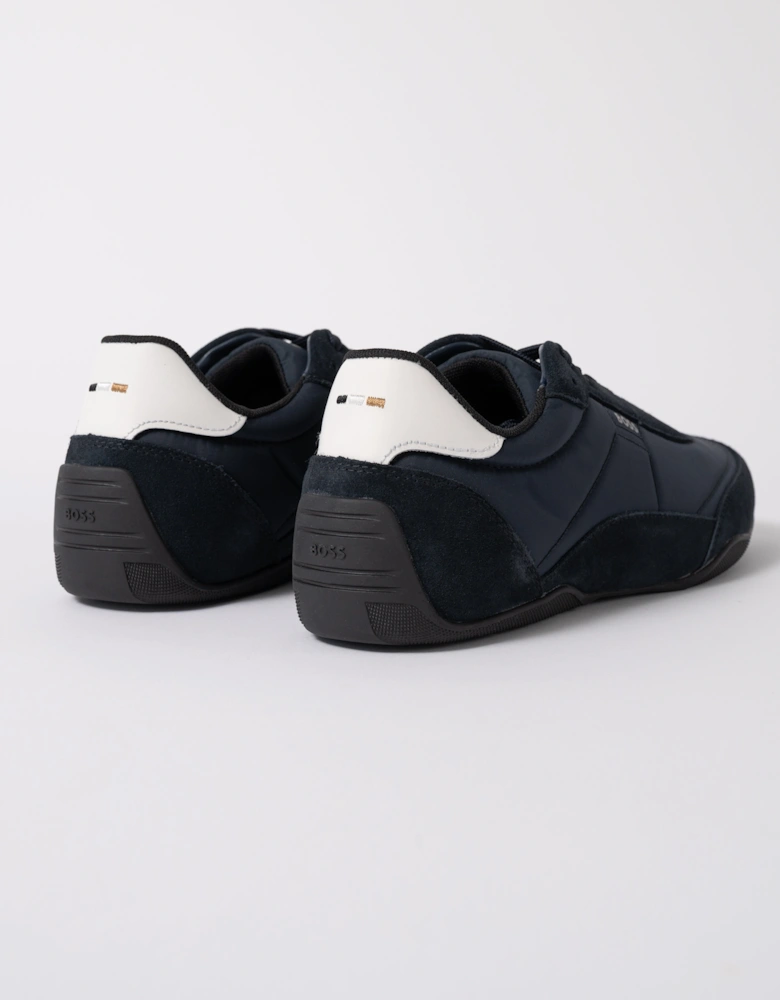 BOSS Orange Jaylen_Lowp_sdnylt Mens Trainers 50563894 - Dark Blue 401
