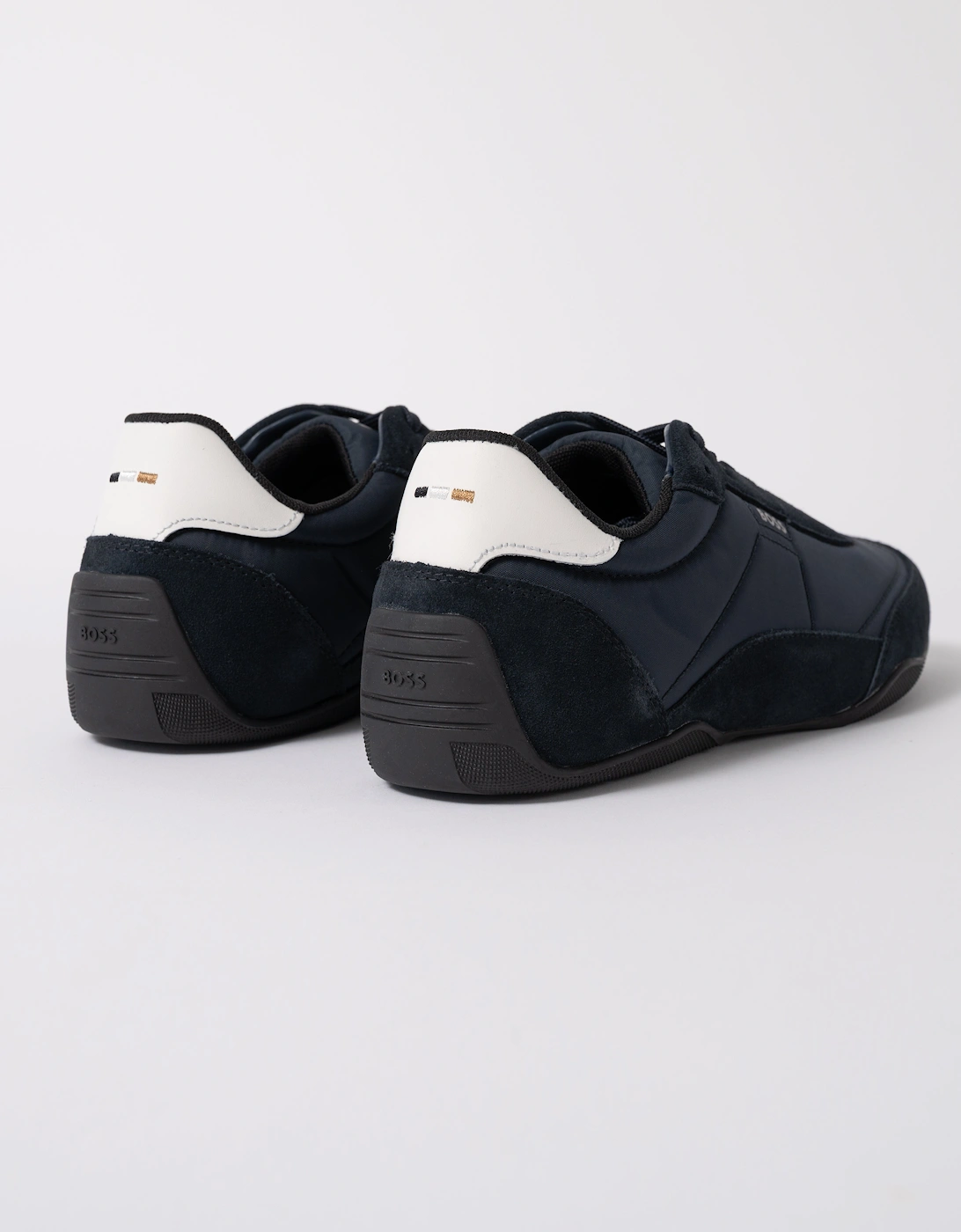 BOSS Orange Jaylen_Lowp_sdnylt Mens Trainers 50563894 - Dark Blue 401