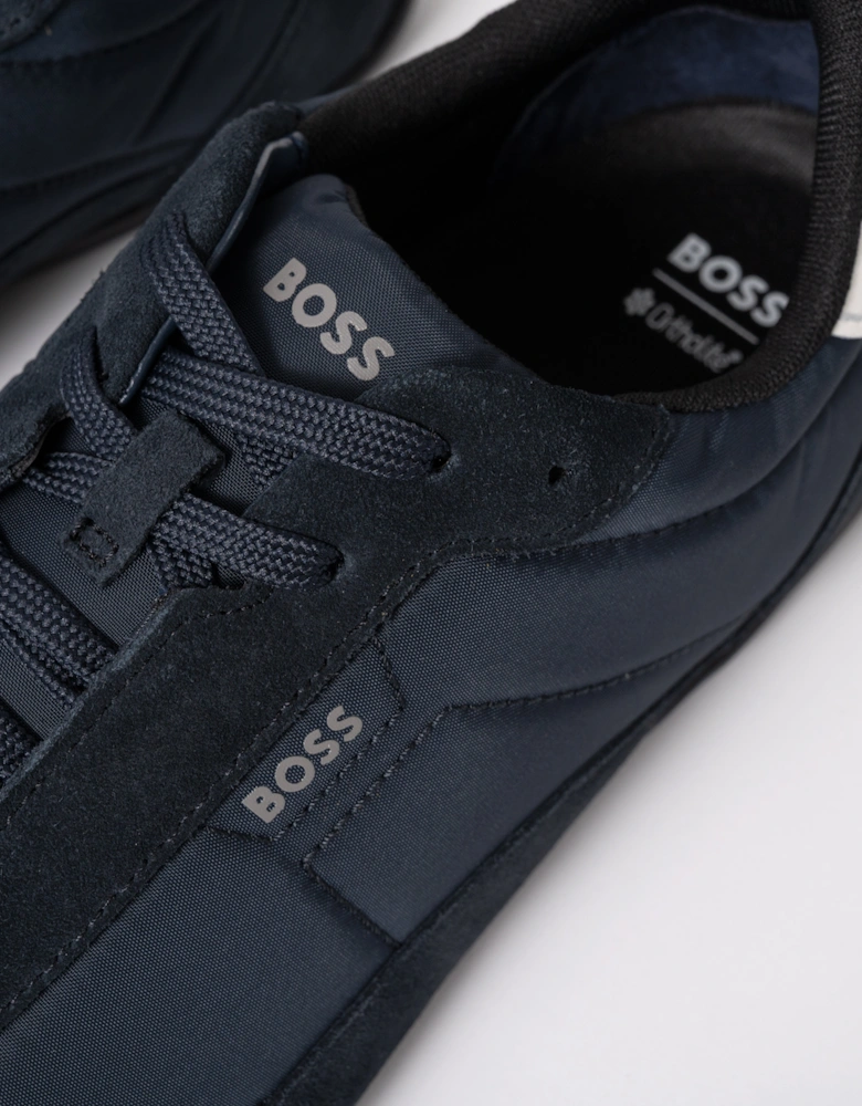 BOSS Orange Jaylen_Lowp_sdnylt Mens Trainers 50563894 - Dark Blue 401