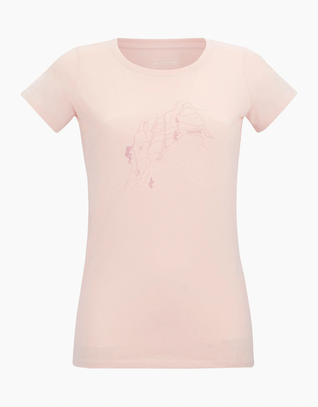 Regatta Womens/Ladies Breezed Line Art T-Shirt, 6 of 5