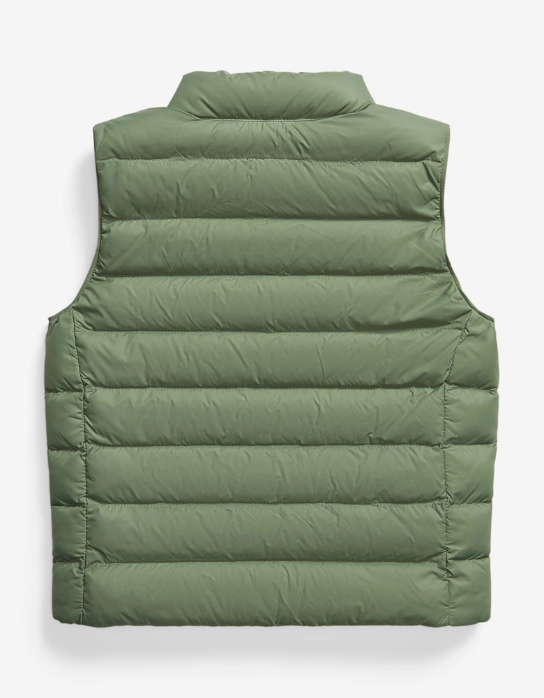 Ralph Lauren Boys Puffer Gilet in Green
