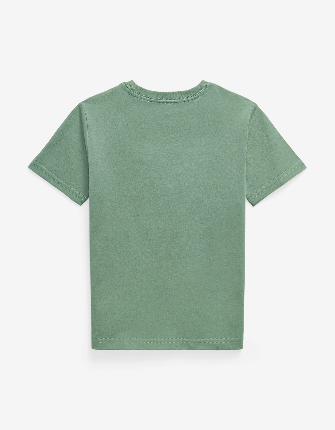 Ralph Lauren Boys Jersey Pocket T-Shirt in Green