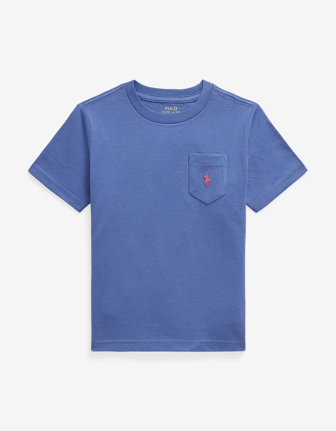 Ralph Lauren Ralph Lauren Boys Jersey Pocket T-Shirt in Blue