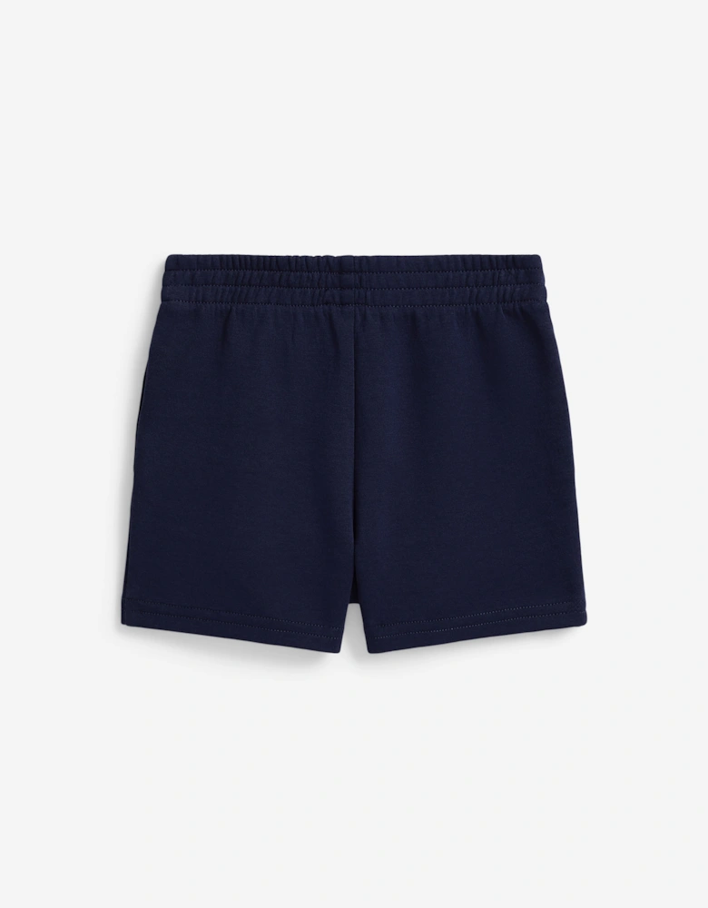 Ralph Lauren Baby Boys Double Knit Tech Shorts in Navy
