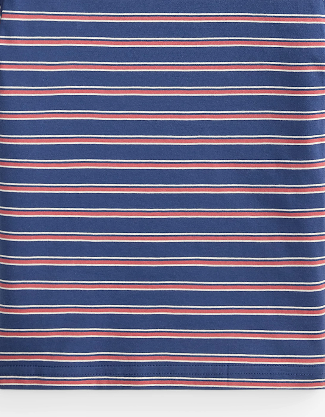 Ralph Lauren Boys Striped Jersey T-Shirt in Blue