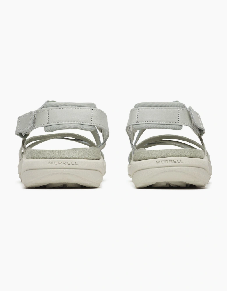 Merrell Harbor Backstrap Leather Women's Light Green Sandals