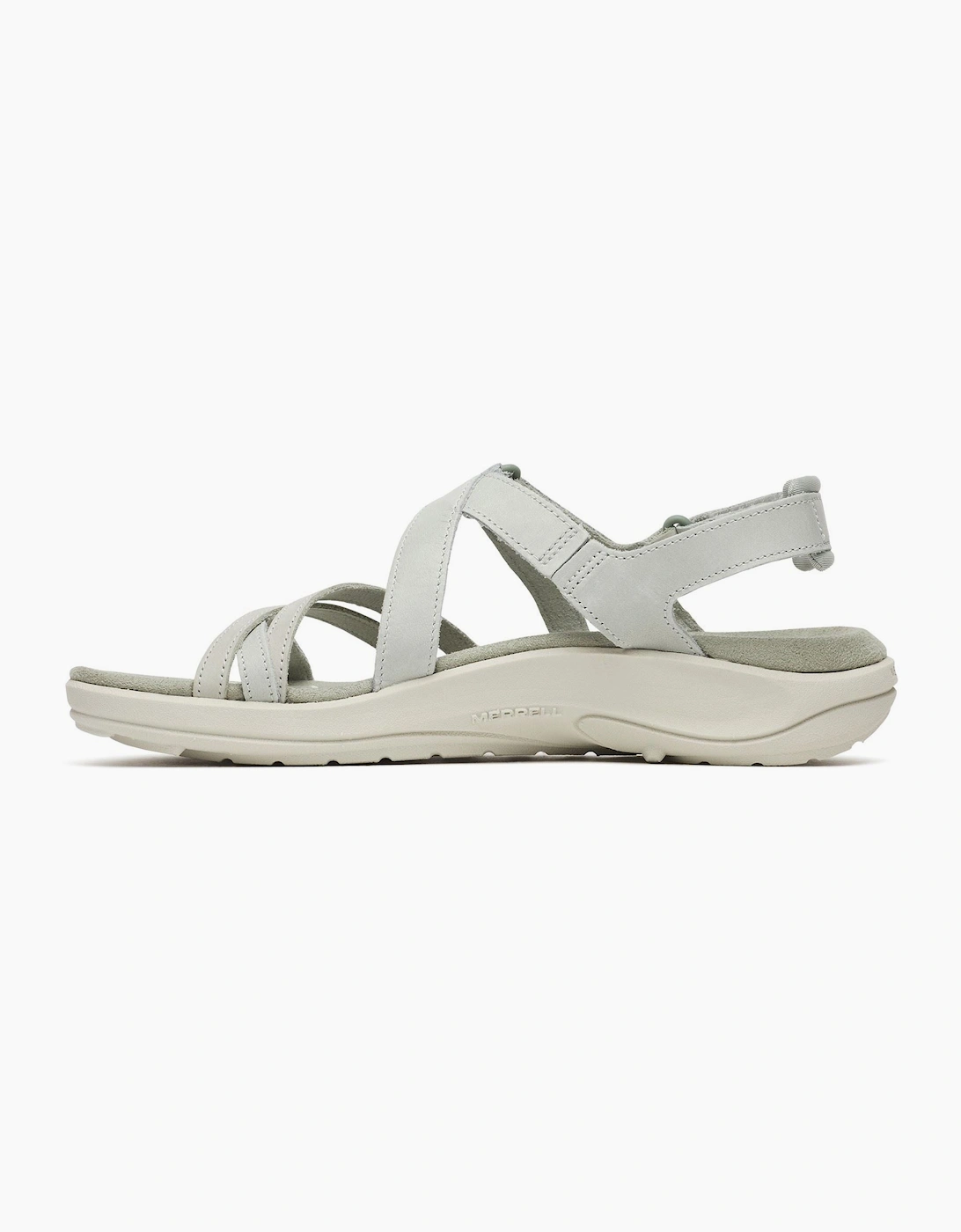 Merrell Harbor Backstrap Leather Women's Light Green Sandals