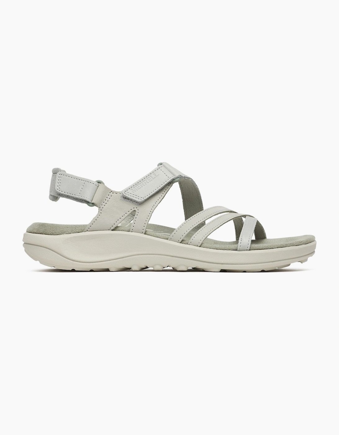 Merrell Harbor Backstrap Leather Women's Light Green Sandals