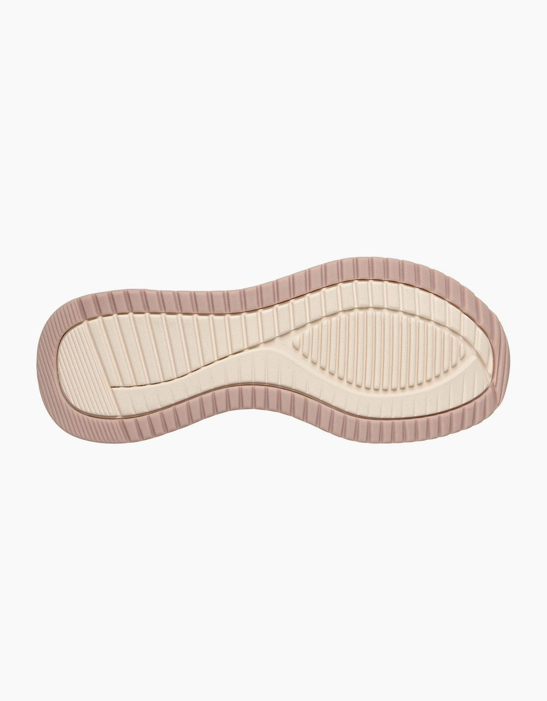 Skechers BOBS Sport Squad 4 Dire Step Polyester Women's Blush Trainers