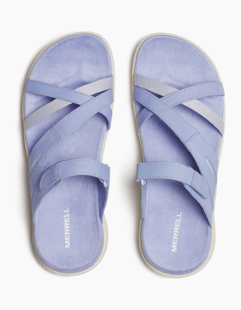 Merrell District 4 Leather Women's Lavender Sandals