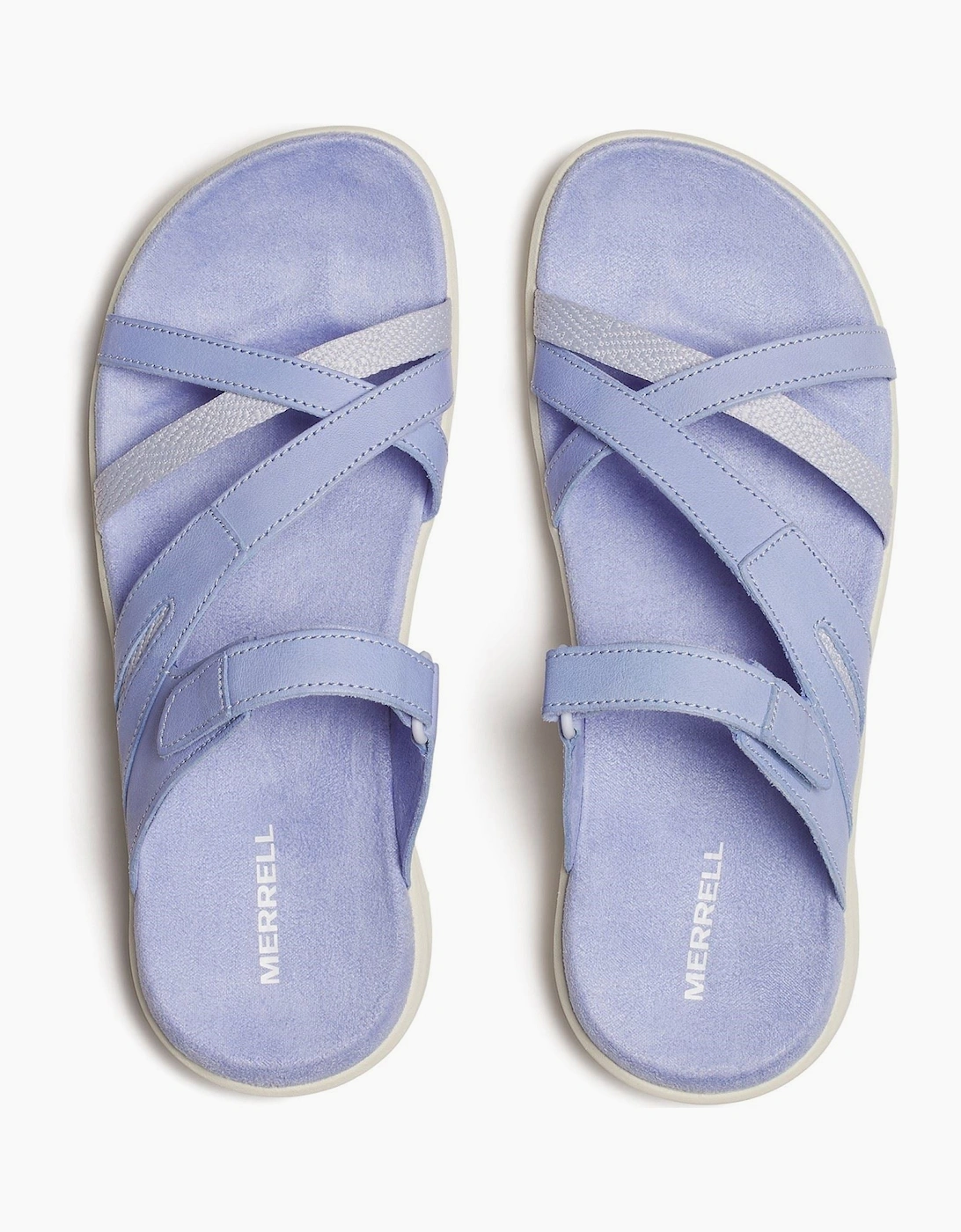 Merrell District 4 Leather Women's Lavender Sandals