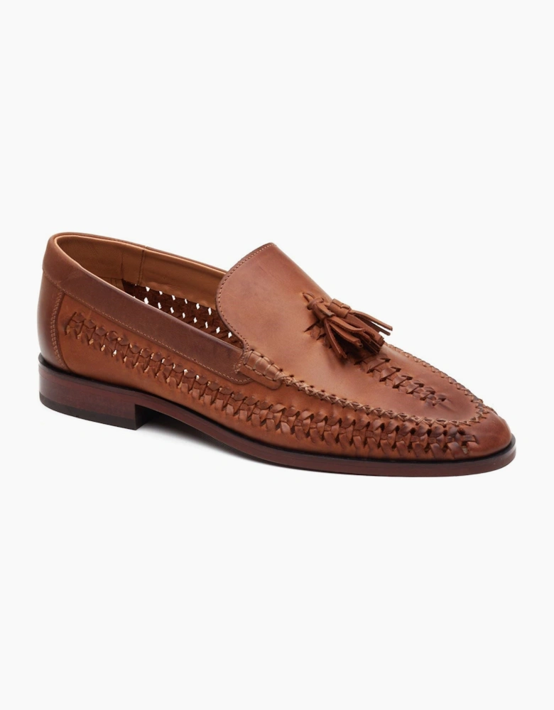 Base London Bracken Leather Men's Tan Loafers