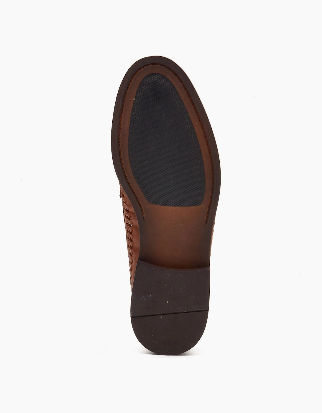 Base London Bracken Leather Men's Tan Loafers