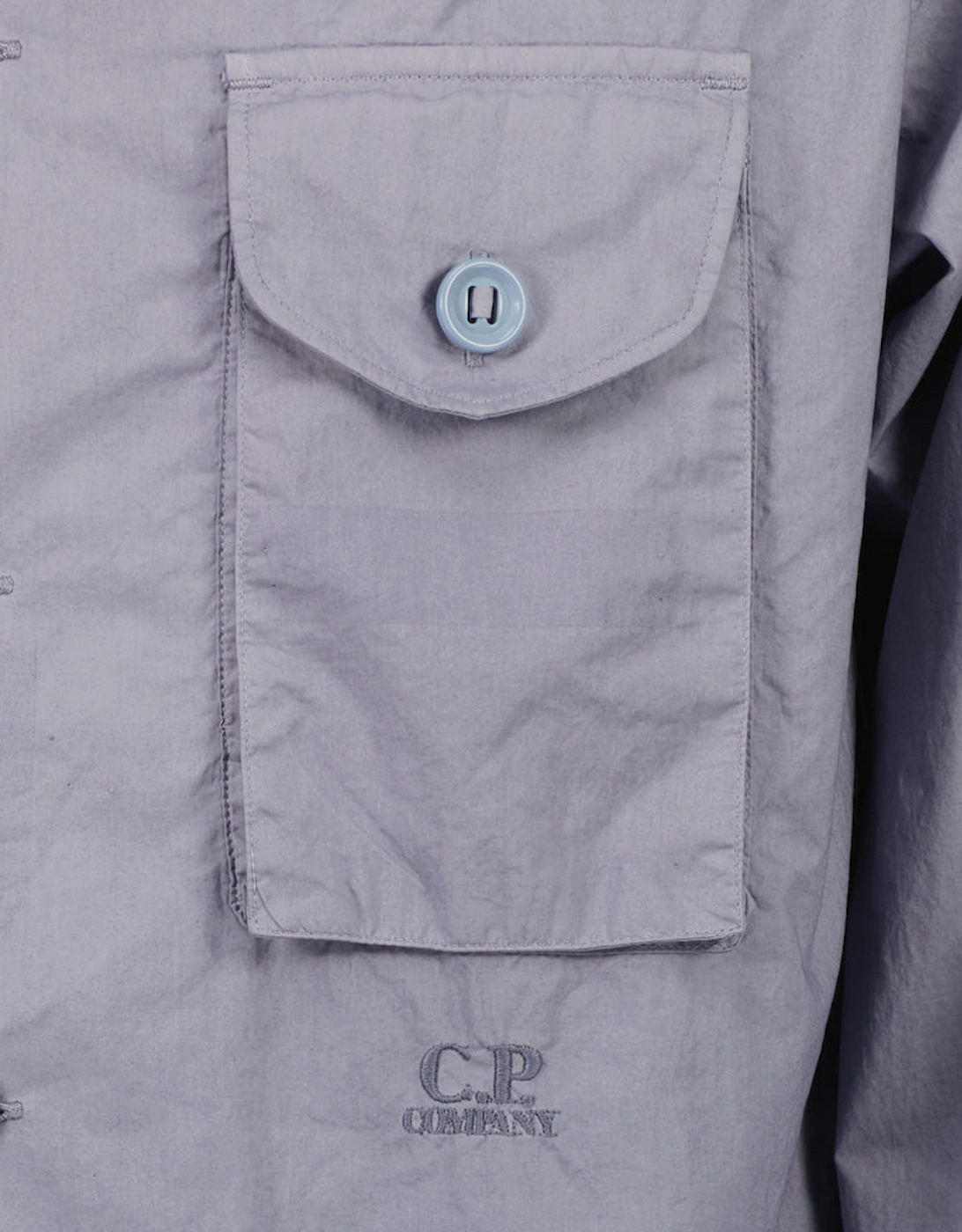 Popeline Embroidered Logo Shirt