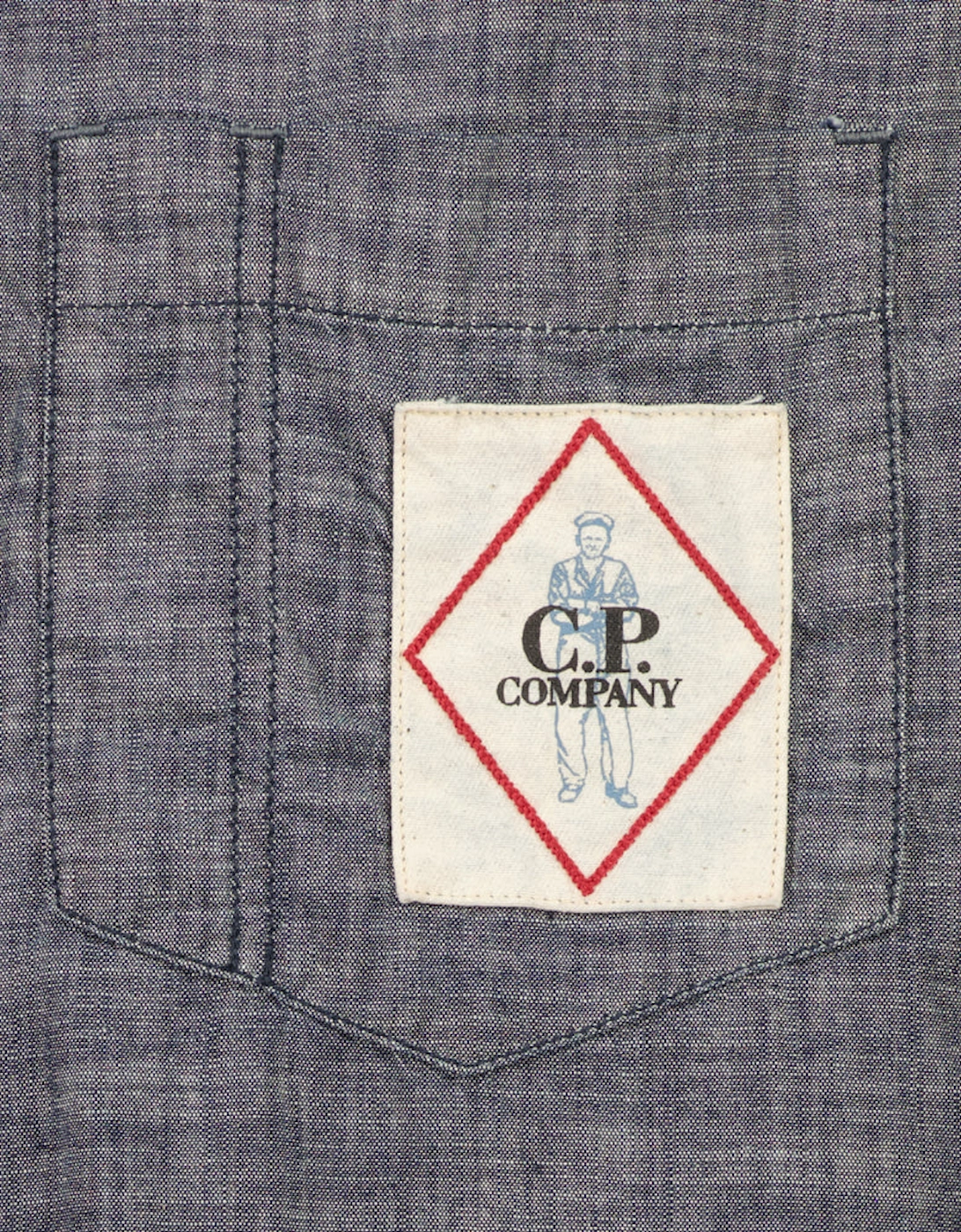Chambray Logo Patch Shirt