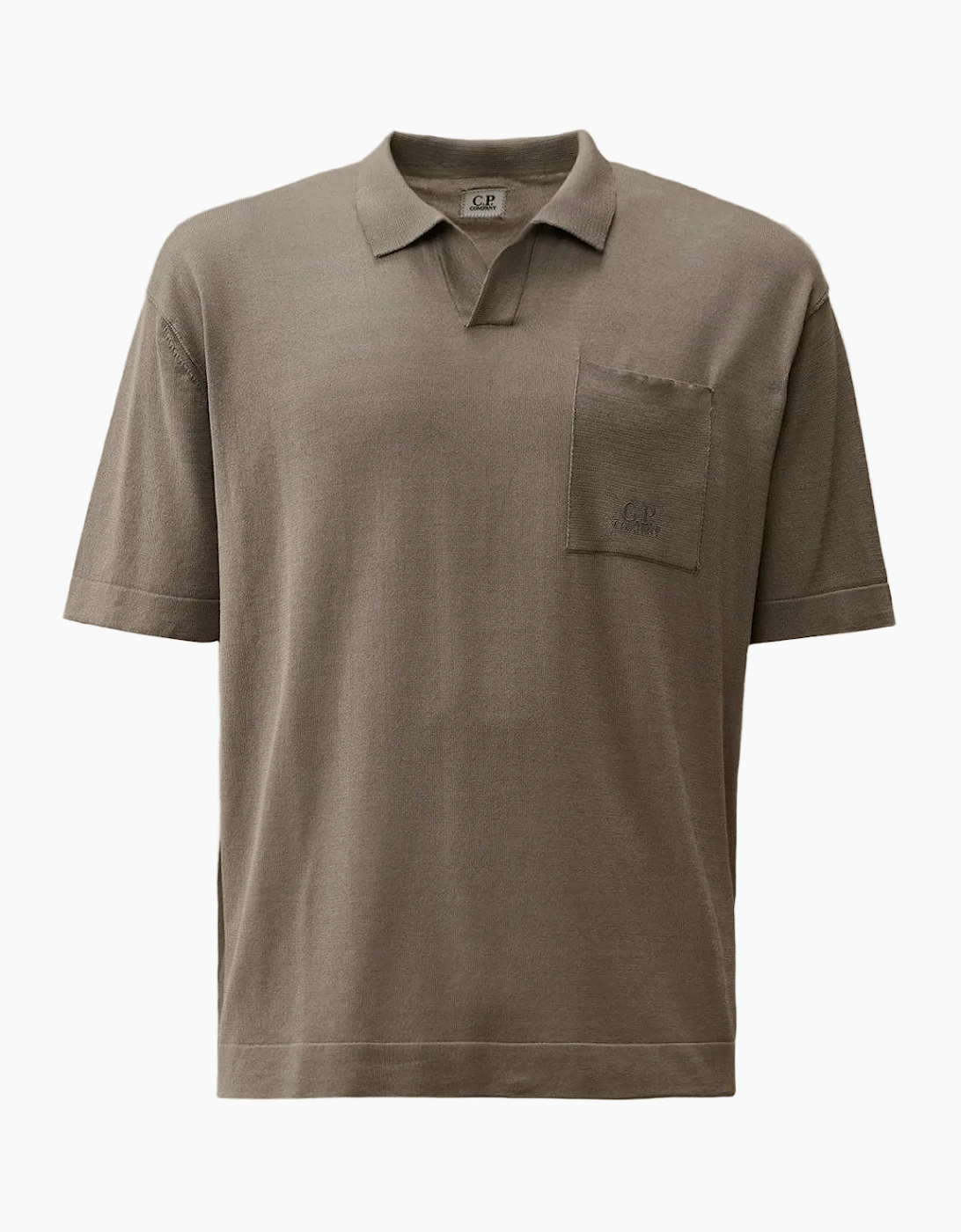 Knitted Pocket Logo Polo, 5 of 4