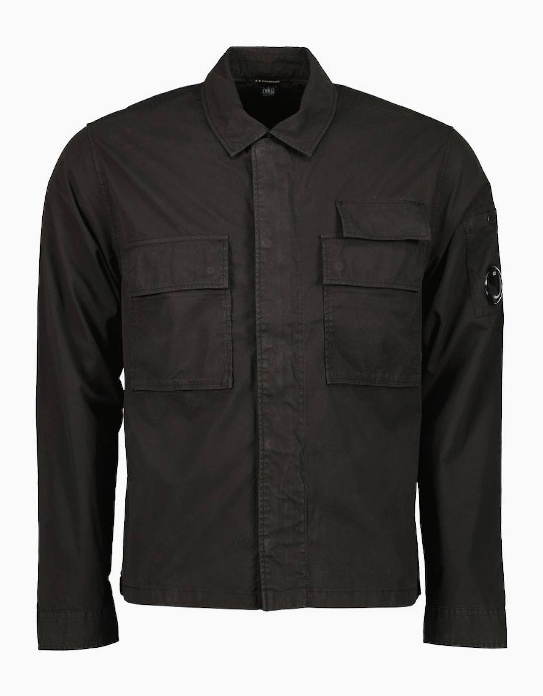 Gabardine Half Zip Lens Overshirt, 5 of 4