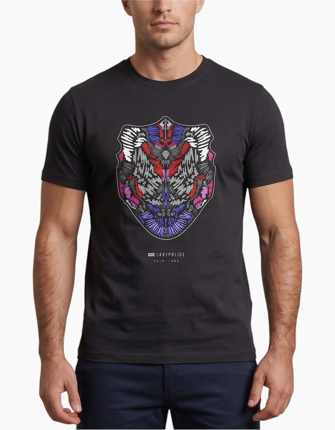 883 Police Mens T Shirts Crux Cotton Tee