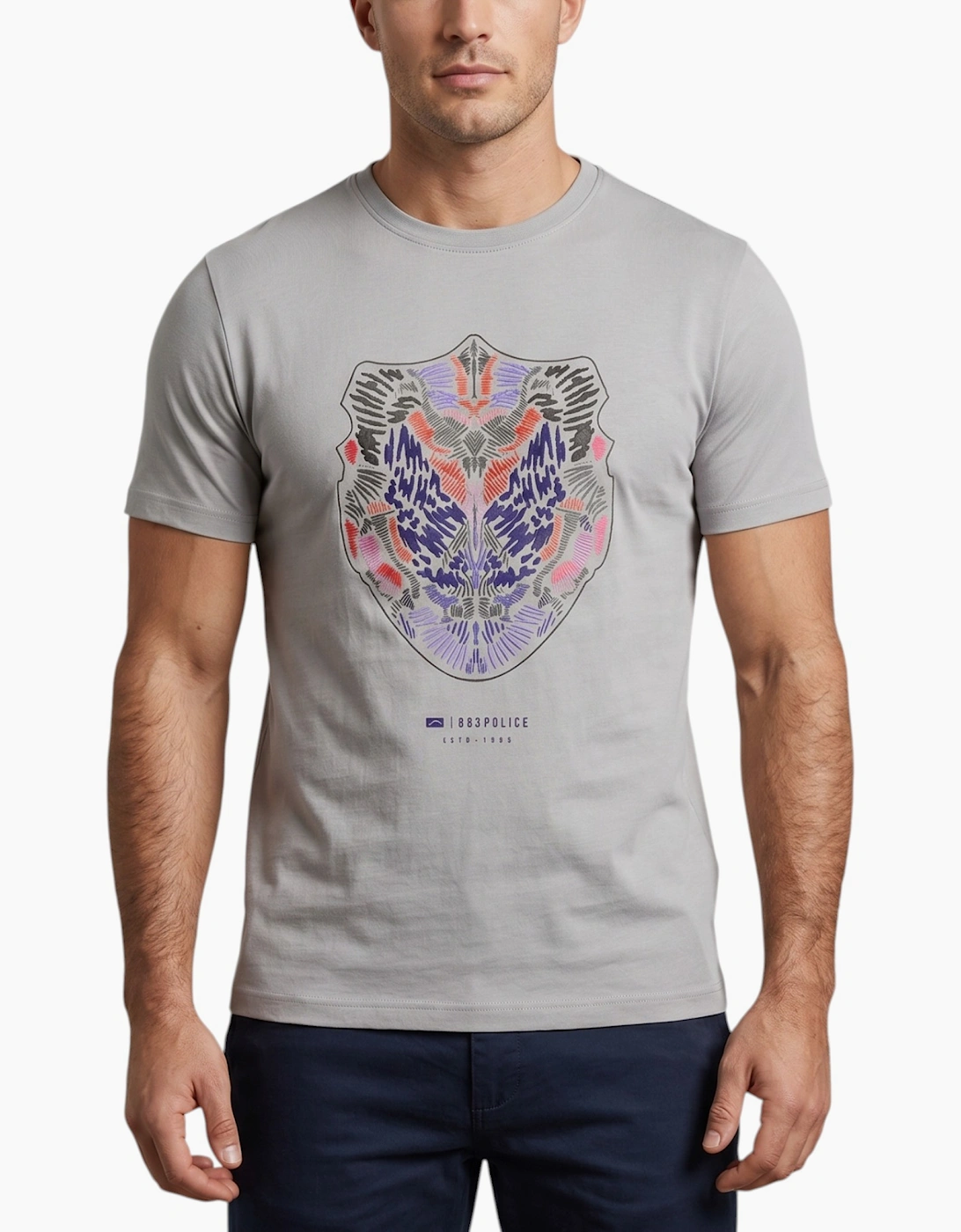 883 Police Mens T Shirts Crux Cotton Tee