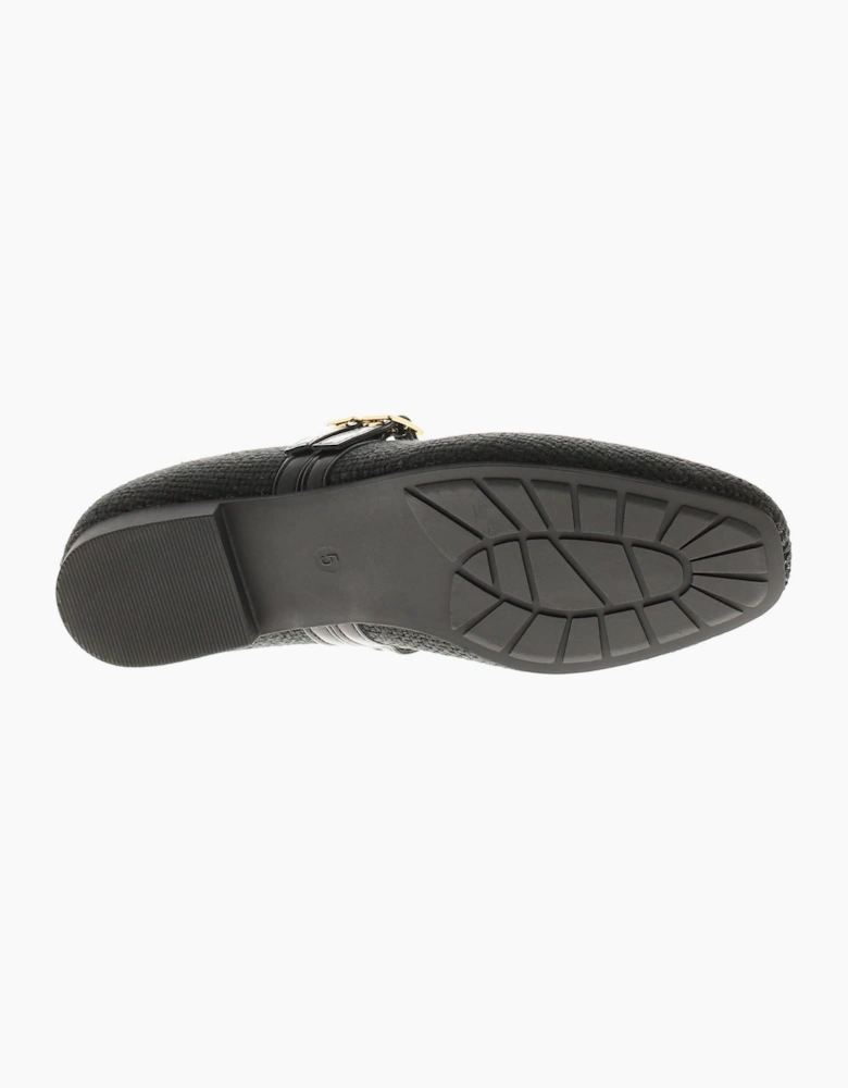 Apache Womens Flat Shoes Halima Buckle black UK Size