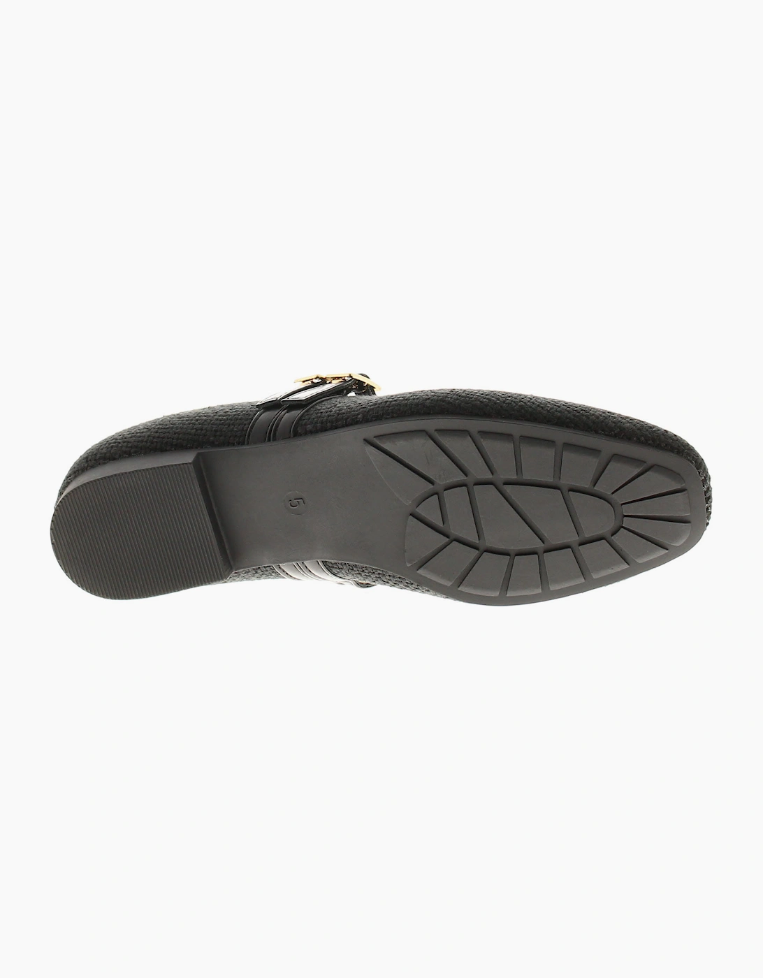 Apache Womens Flat Shoes Halima Buckle black UK Size