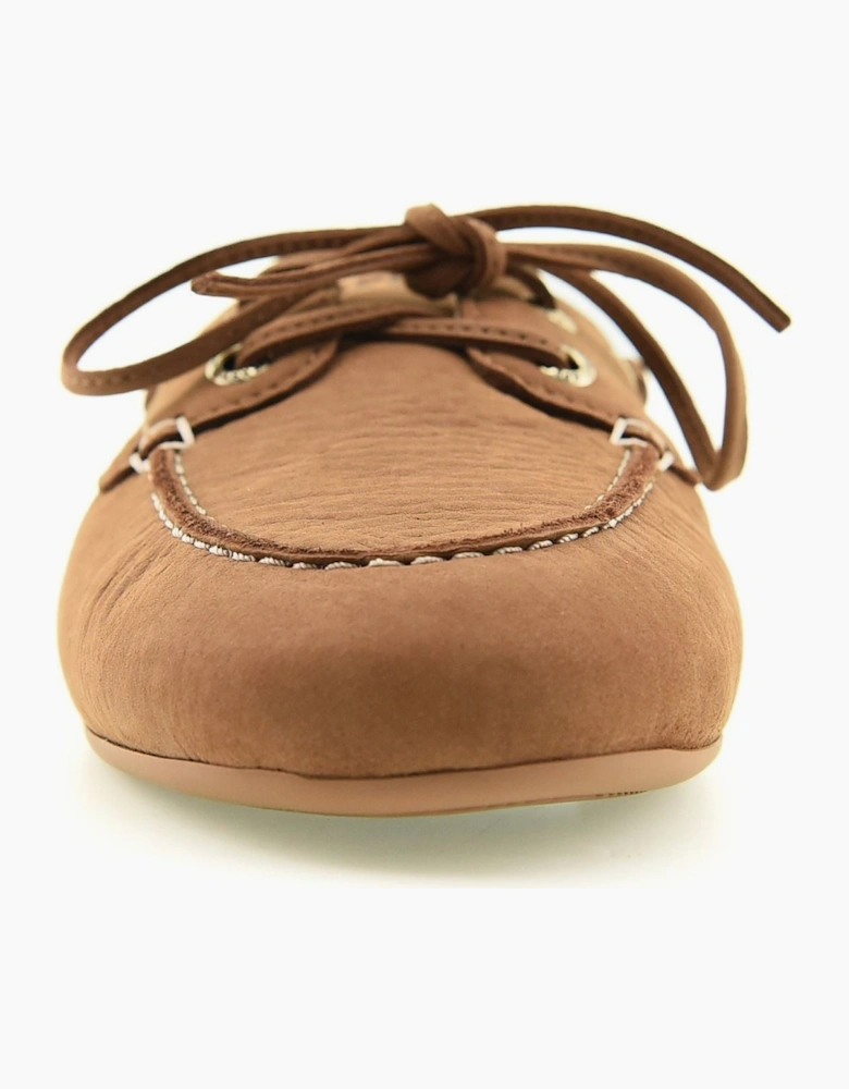 Sperry Slimboat Leather Women's Tan Mules