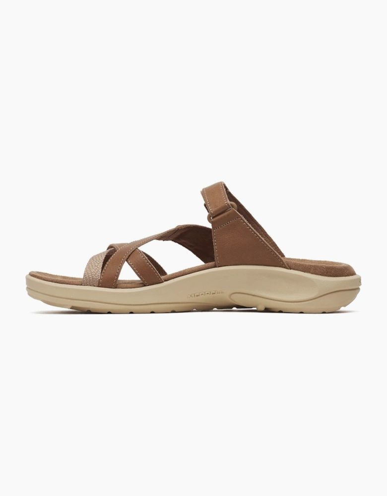 Merrell District 4 Leather Women's Mocha Sandals