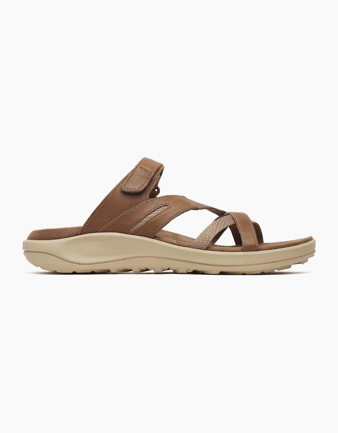 Merrell District 4 Leather Women's Mocha Sandals