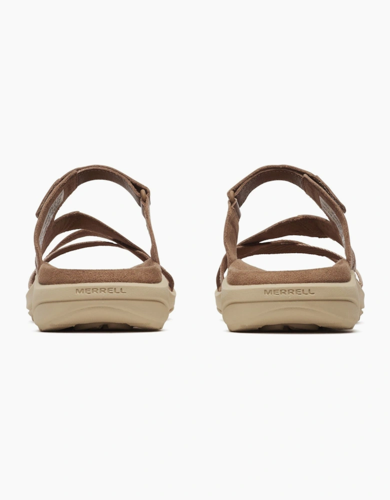 Merrell District 4 Leather Women's Mocha Sandals
