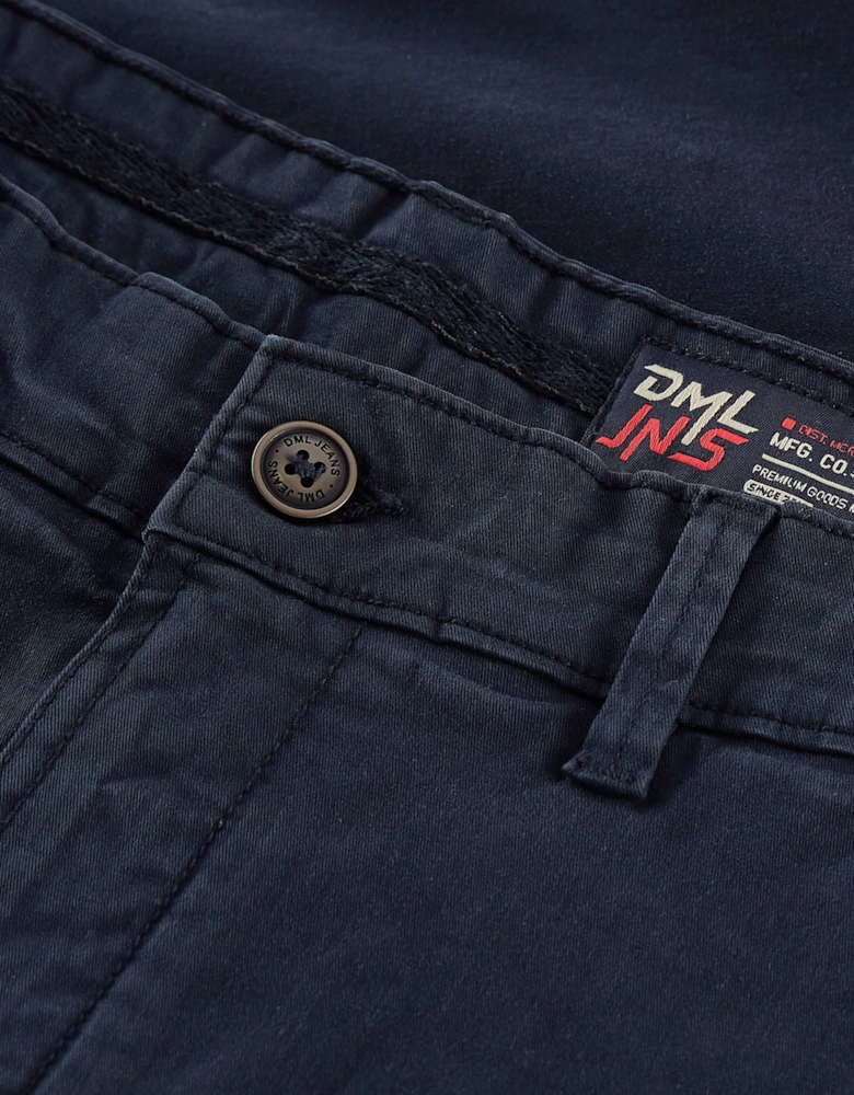 DML Healey chino shorts NAVY