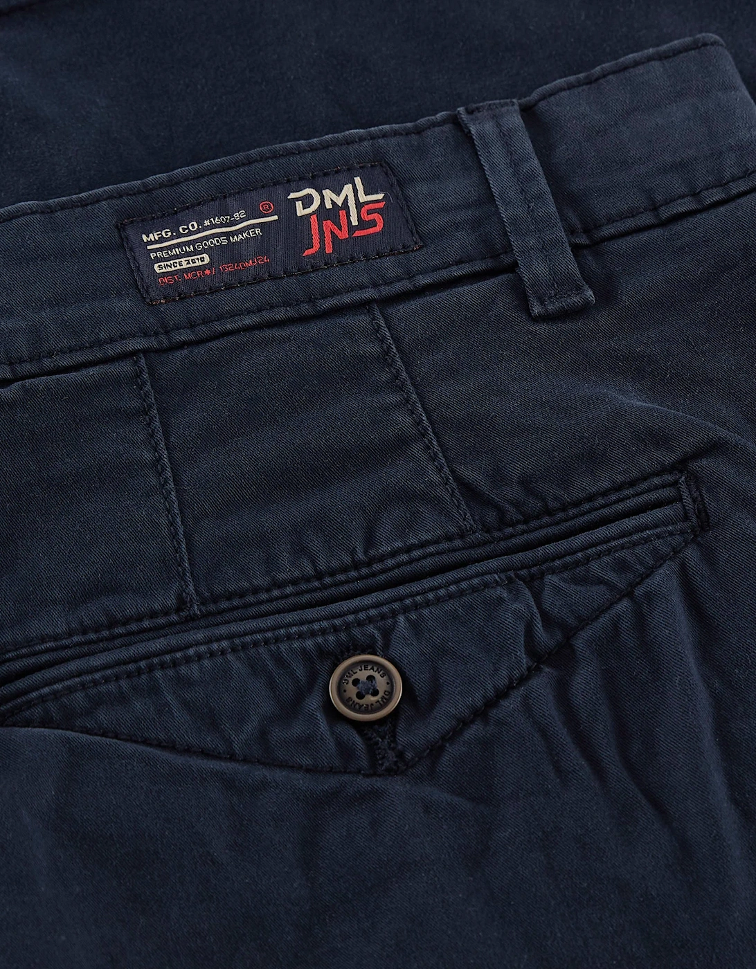 DML Healey chino shorts NAVY